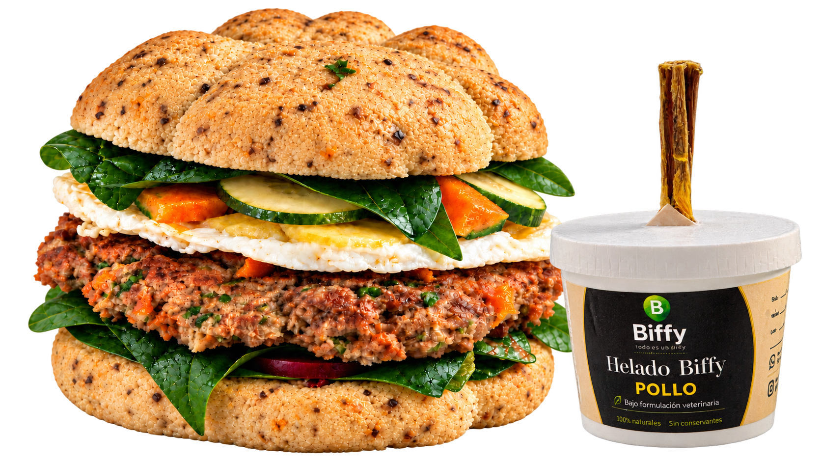 Burger + Helado